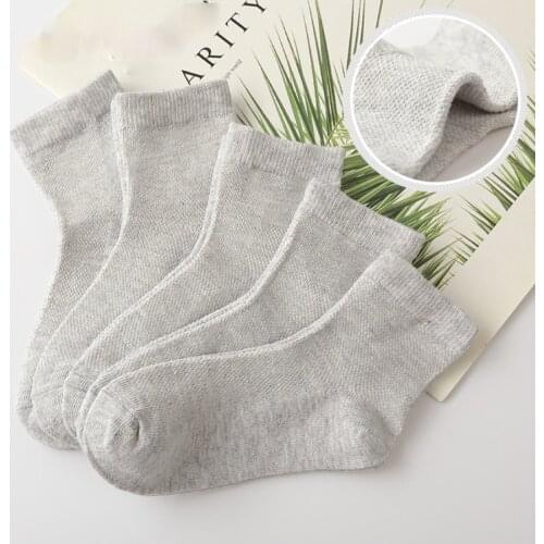 5 Pairs/set New Arrival Summer Socks Baby Clothing Kids Girl Boys Socks Newborn Accessories Mesh Socks Calcetines Bebe Verano