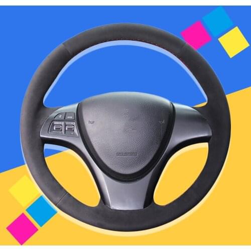Auto Braid On The Steering Wheel Cover for Suzuki Kizashi 2010 2011 2012 2013 2014 2015 Car Covers Interior Accessories Styling