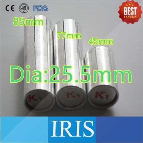 New 30pcs 25.5mm*45mm/77mm/85mm Dental Full Cartridges with K1 K2 K3 Valplast Acrylic Resin Material