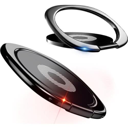 Luxury 360Degree Metal Finger Ring Holder Smartphone Mobile Phone Finger Stand Holder For phone Universal Cell phone Ring Stand