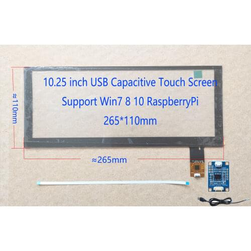 10.25/10.3 inch Car Navigation Touch Screen For BW Benz GLC GLK C GLA 6pin with USB controller support Win7 8 10 Raspberry Pi