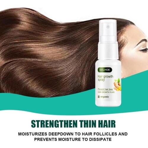 Ginger Hair Growth Solution Nourish Hair Scalp Anti-fork Product 20ml Regrowth Hair Treatment G6W7