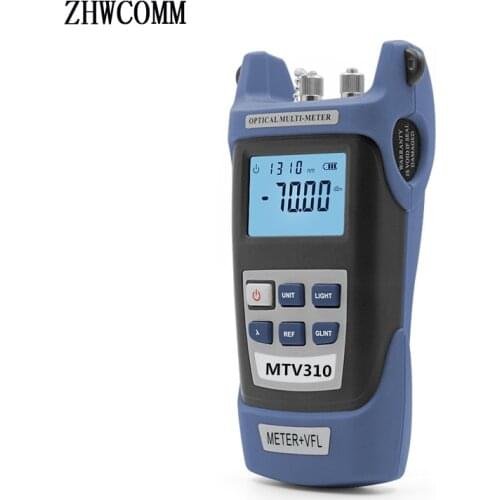 MTV310 fiber optic power meter Fiber Optic Cable tester with 5mW VFL fiber Visual Fault Locator free shipping