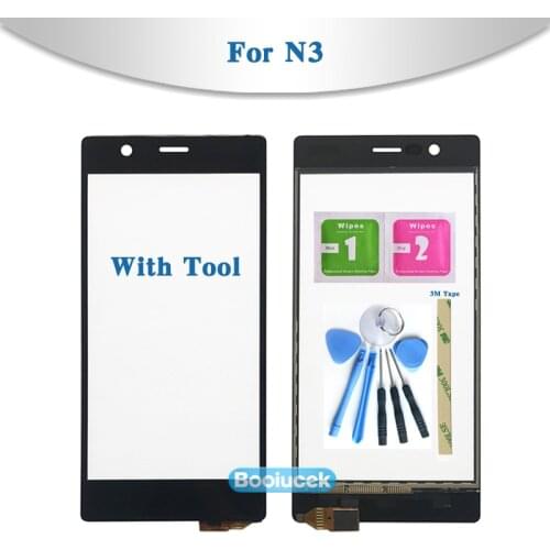 High Quality 5.0" For Nokia 3 N3 TA-1020 TA-1028 TA-1032 TA-1038 Touch Screen Digitizer Sensor Outer Glass Lens Panel