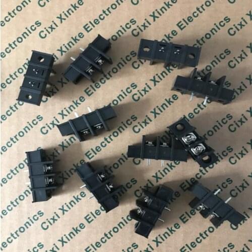 10pcs Fence PCB terminal block XK25CM-7.62mm with ear midfoot