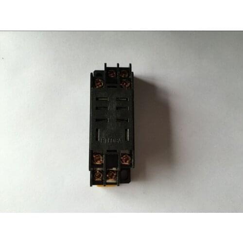 10pcs / lot PTF08A General Purpose Relay Socket Base Mini Relay Socket Base For LY2NJ Power Relay