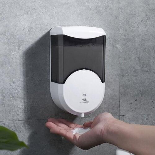 600ML Capacity Automatic Soap Dispenser Touchless Sensor Hand Sanitizer Detergent Dispenser Wall Mounted For Bathroom Kitchen