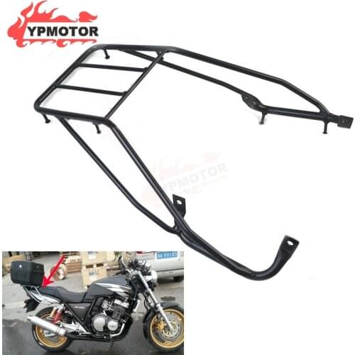 CB400 92-98 Street BikeTail Luggage Rear Rack Cargo Support Bracket For Honda Super Four 1992-1998 1993 1994 1995