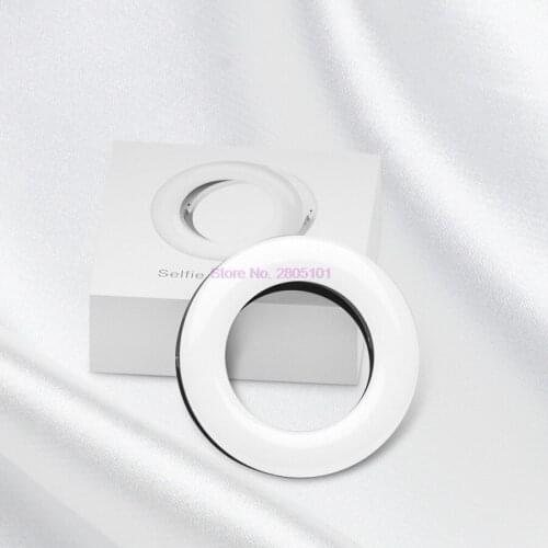 By DHL or UPS 20pcs/lot 3200K-6500K 40 LED Selfie Ring Light for iPhone Vlog Ring Light Selfie Fill Light Enhancing USB Charge