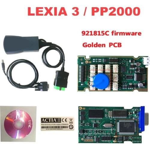 Lexia-3 PP2000 V25 Latest V7.83 Lexia3 Lexia 3 V48 Diagnostic Tool Car Styling With Diagbox Free Shipping