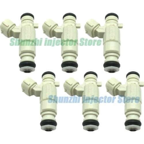 6pcs Fuel Injector Nozzle For Hyundai i10 2011-2016 Kia picanto 2011 2012 2013 2014 1.5L OEM 35310-04000 35310 04000 3531004000