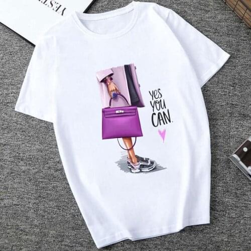 Summer Women Ladies Tshirts Fashion Printed Tees Harajuku Female T Shirt Short Sleeves Tops Kawaii Streetwear Shirts