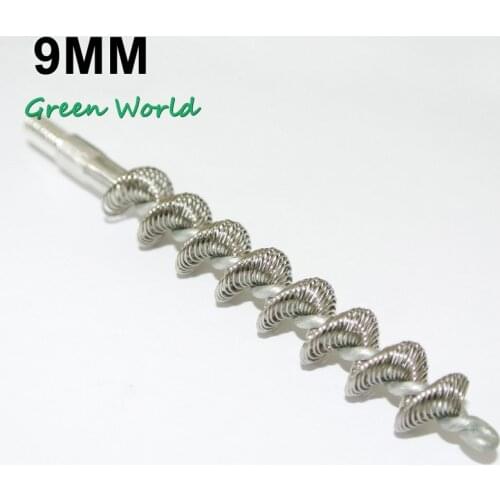 Green World 5pcs/lot .45cal Phosphor Bronze Bore Brush,gun Clean Brush for Rifle Pistol,Thread 8-32