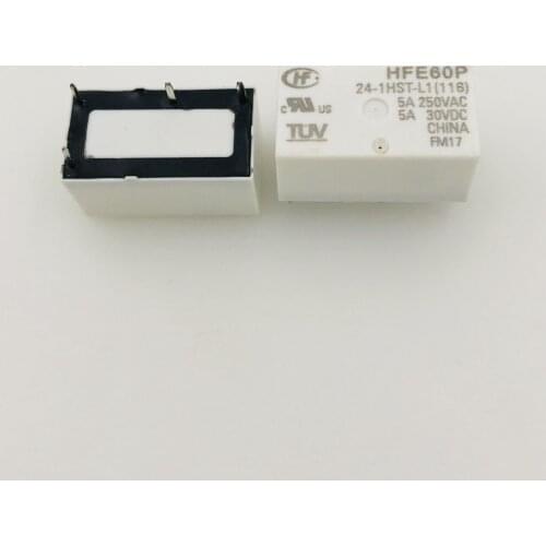 HFE60P-24-1HST-L1(116) 5A250VAC relays