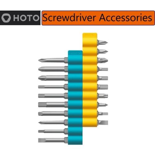HOTO Replacement Screwdriver Bits For HOTO Straight Handle Electric Screwdriver Replacement S2 Alloy Steel Home DIY