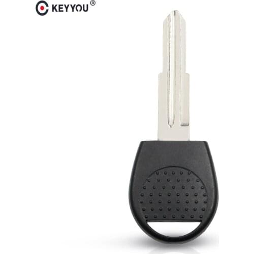 KEYYOU New Transponder Car Key Shell Chip Key Blank Cover Case For Chevrolet Sail Lova Fob Auto Key Right Blanks Case