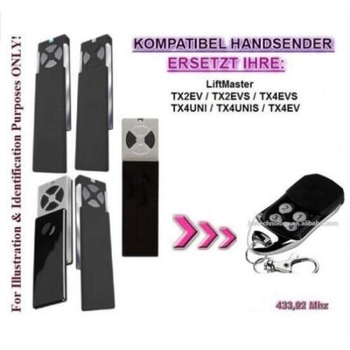 For Liftmaster chamberlain TX2EVS / TX4EVS remote control beautiful