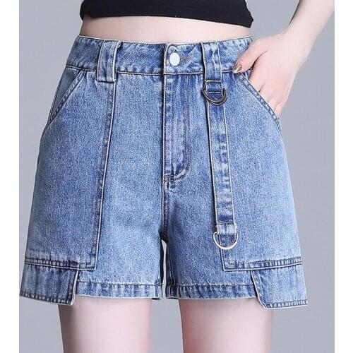 KUANGNAN Womens Summer Jeans