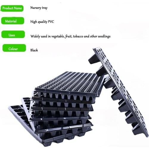 4Pcs/Pack Cells Seedling Starter Tray Extra Strength Seed Germination Plant Flower Pots Nursery Grow Box Propagation For Garden