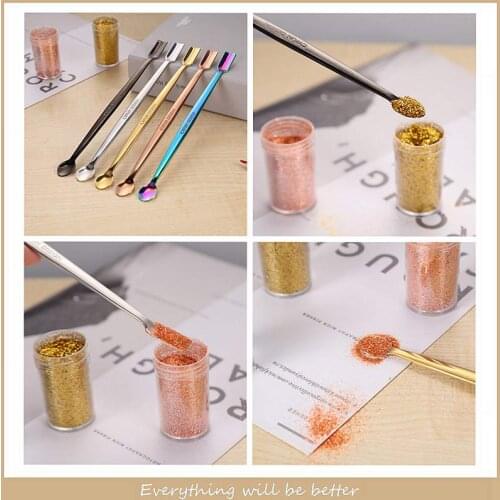 Craft Spoons Used To Work with Glitter, Embossing Powders,sequins Embellishment Seal Stamp Vintage Craft Envelope Wedding Tools