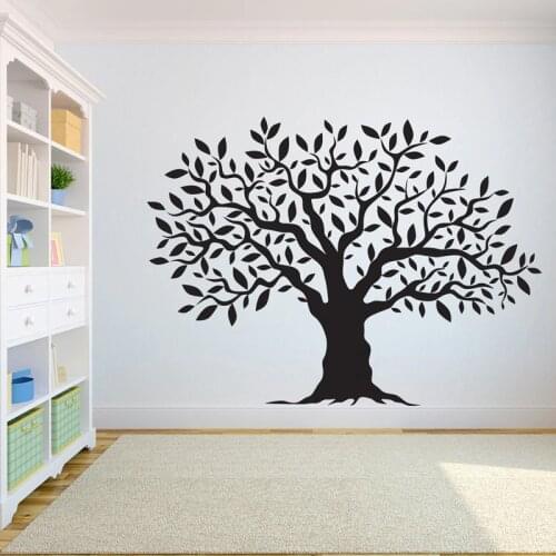 Tree Wall Decal Sticker Bedroom tree of life roots birds flying away home decor wall sticker A7-005