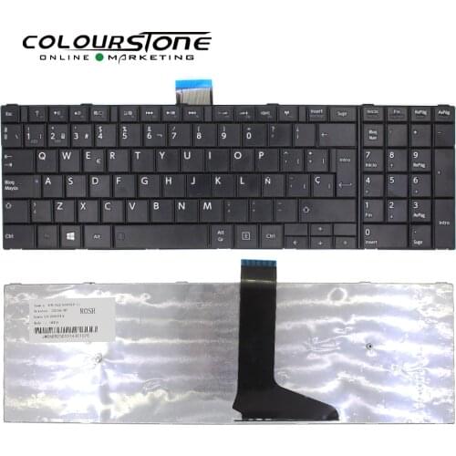 New SP Laptop Keyboard For Toshiba Satellite C50 C50D C50-A C50-A506 C50D-A C55 C55T C55D C55-A C55D-A Spanish Black Teclado