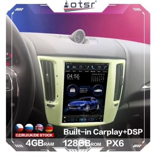 PX6 64G For Maserati Levante Android Car Radio Car GPS Navigation Auto Stereo Multimedia Player Tape Recorder DSP Carplay 4G SIM