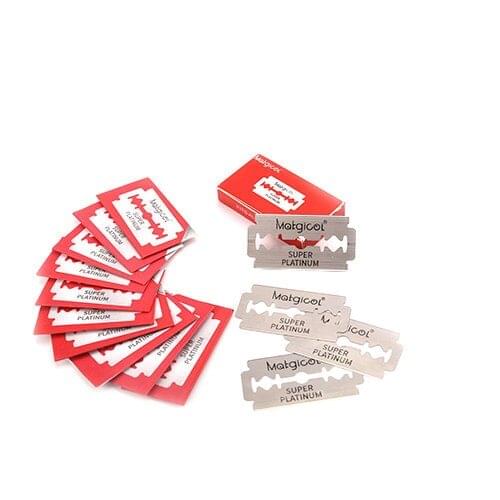 50/100/150 pieces Double Edge Razor Blades - Mens Safety Razor Blades for Shaving -Razor Shaving Blades for Men Clean Shave