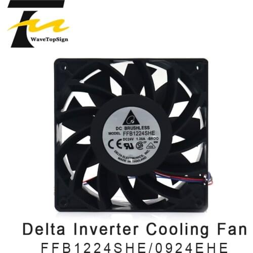 Delta FFB1224SHE/0924EHE 0.75A 1.2A 24V 12CM Inverter Cooling Fan