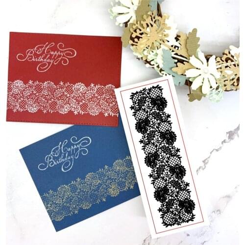 Vintage Flowers Lace Background Craft Transparent Silicone Stamp for Scrapbooking DIY Photo album Decorative Clear Stamp Sheet