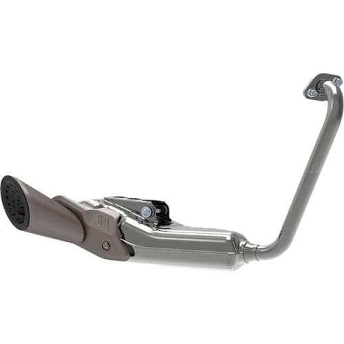 Motorcycle Exhaust Pipe Prince Muffler Diamond Chimney Accessories for Kiden Kd150-u Kd150-g1