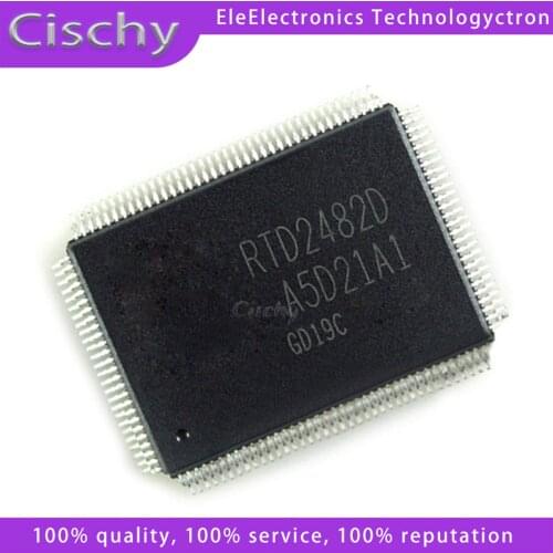 2pcs RTD2482D RTD2483D RTD2281DW RTD2482RD RTD2483RD RTD2386XRD RTD2483ARD RTD2485RD RTD2483AD QFP Chipset
