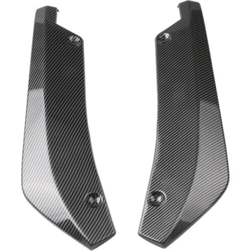 2Pcs Universal Car Rear Bumper Lip Diffuser Splitter Scratch Protector for Ford Focus Fusion Escort Kuga Ecosport Fiesta Falcon