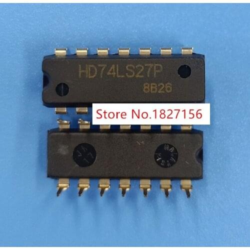 25PCS HD74LS27P SN74LS27N 74LS27 DIP-14 original High quality Triple 3-input Positive NOR Gates IC NEW