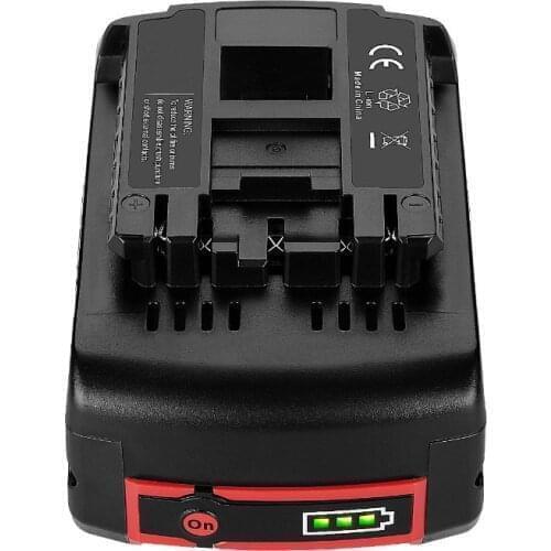 NEWEST Replaceable High Capacity 6000mAh 18V 6.0Ah Li-ion Extended Drill Battery for Bosch BAT609 BAT609G BAT610G BAT618