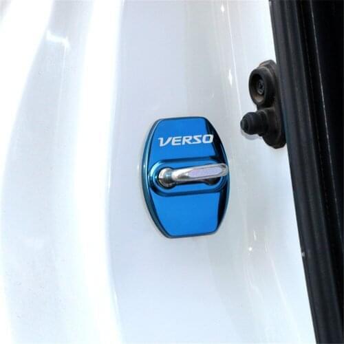 Car-Styling car door lock cover Auto Emblems Case For Toyota verso 2009 2010 2013 Prius Corolla Accessories Car Styling