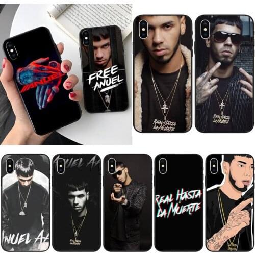 JHTAO Rapper Anuel AA Real Hasta La Muerte Phone Case For iPhone 12 Mini 11 Pro XS Max X XR 7 8 Plus