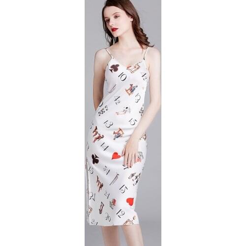 Женские шелковые ночные сорочки DIDUQIPAO China At AliExpress