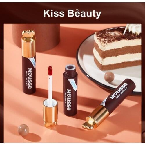 Mist Velvet Lip Glaze Velvet Air Texture Waterproof No Makeup No Fading Long Lasting Lipstick Lip Gloss Cosmetic TSLM1