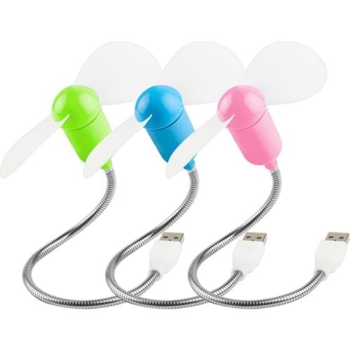 USB Mini Fan Notebook Desktop Cooling Fan Cooler Plastic Easy to carry Air Conditioning Appliances For Computer and Power Bank