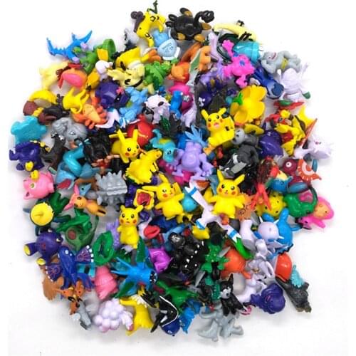 144 Kinds Of 2-3cm Pokémon Mini Movable Dolls Pokémon Pikachu Capsule Toy Small Ornaments Pvc Doll Childrens Birthday Gift