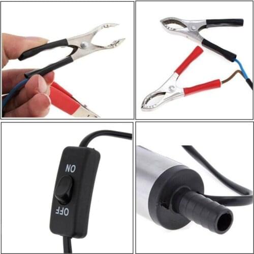 Oil Well Pump 12V Submersible Electric Pump Oil Pump Electric Submersible 24V Pump Dispenser Small Oil Suction Water Pump W Y9L0