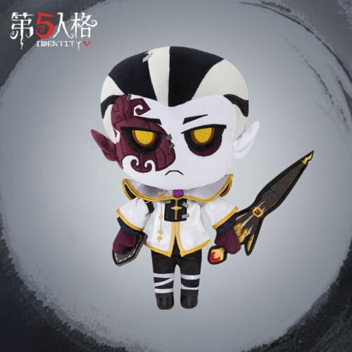 Game Identity V Official Attendent Pet Hunter Wu Chang Xie Bi'an Fan Wujiu Plush Doll Toy Change suit Dolls Cosplay Xmas Gifts