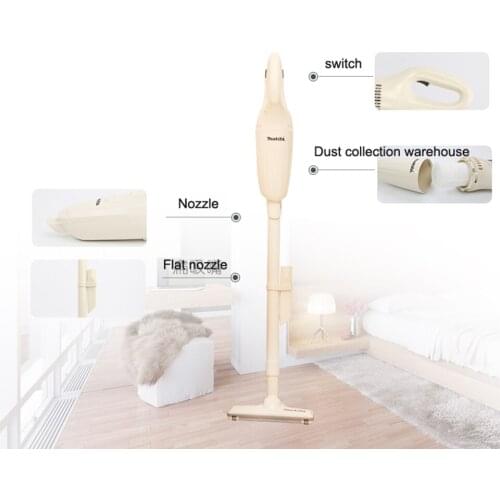 Japan Makita CL100DW Charging Vacuum Cleaner CL100Z 10.8V 1.2m3/min 1.8kpa 600mL Electric Vacuum Cleaner For car And Home Sofa