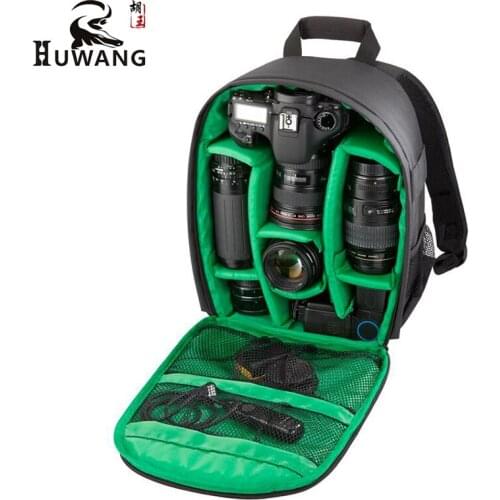 HUWANG Backpacks Waterproof Shockproof Multi functional Camera Bag for the Camera Bag DSLR