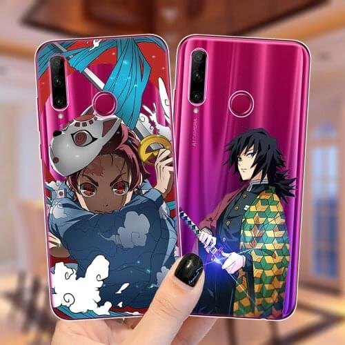 Demon Slayer Kimetsu No Yaiba Anime Silicone Phone Case Cover For Huawei Honor 30 10i 20i 30i 9X 8X 8C 10X Mate 20 Pro 10 Lite