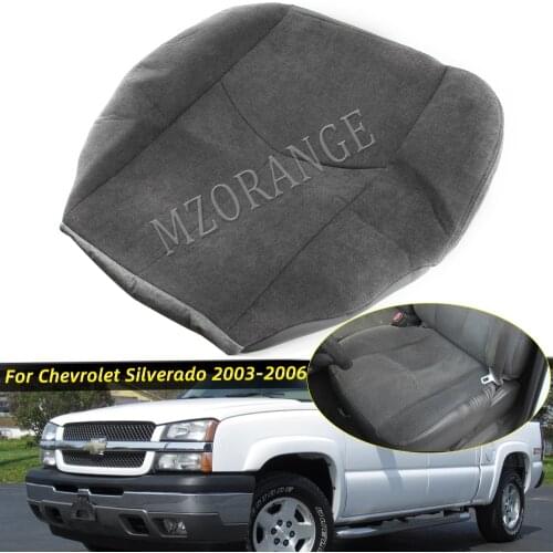 Replacement Auto Front Driver Bottom Cloth Seat Cover For Chevy Silverado 1500 2500 HD Avalanche LT LS 2003 -2006 For GMC