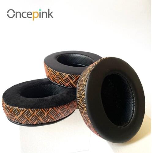Oncepink Replacement Earpads For Blon B8 Headphone Temperature Color Change Ear Cushion