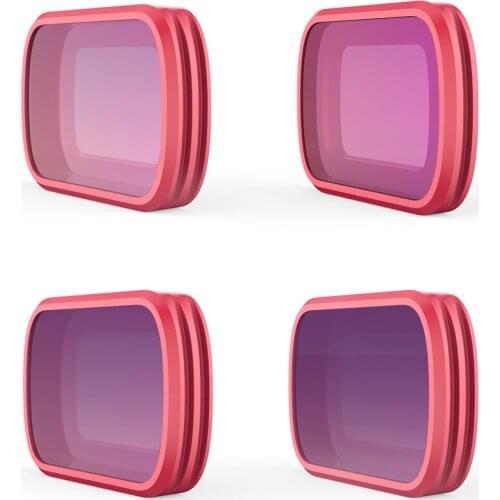 In Stock PGYTECH For DJI OSMO Pocket Filters set Professional Filter 4ps set ND 8 16 32 64 PL Gradual Version ND8 ND16 ND32 ND64