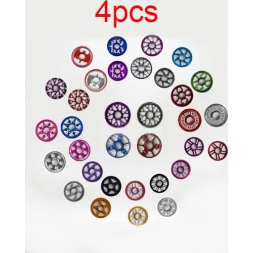 4 Pieces 19mm Aluminum Rollers Guide Roller With Bearings Screw Nut Spare Parts for Tamiya Mini 4WD Car Model